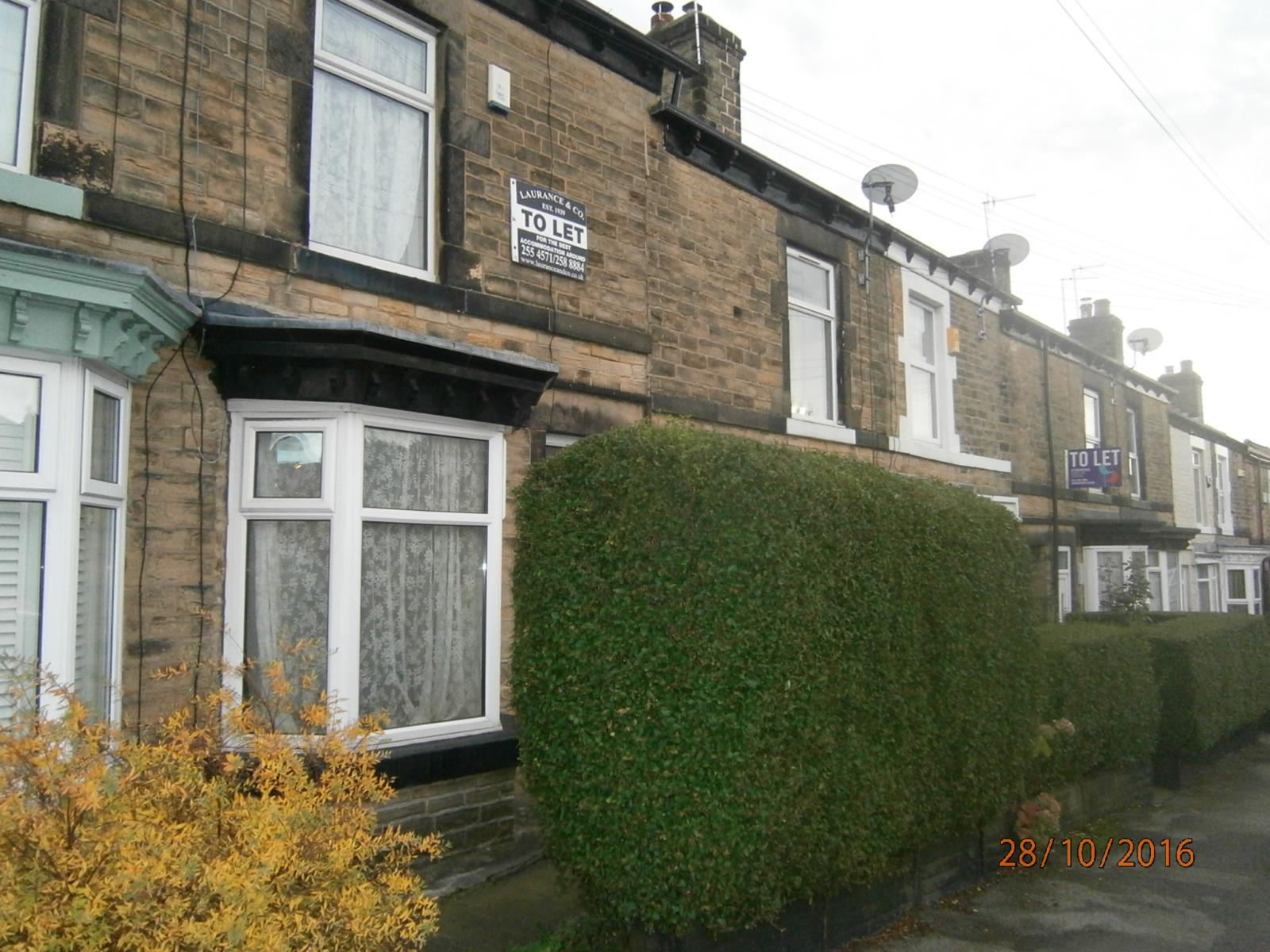 3 Bedroom Terraced House Let in Sheffield, S10